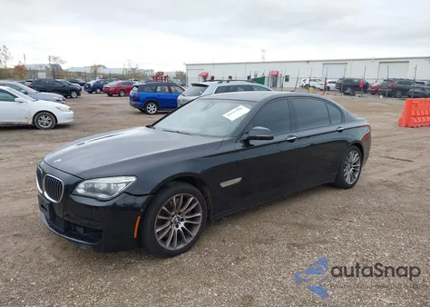 2014 BMW Alpina B7 xDrive z USA, uszkodzony, nr VIN WBAYF8C5XED142344